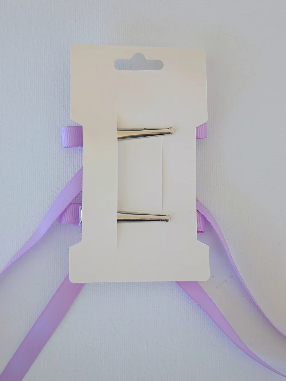 Lavender Girls Hair Bow and Clip Gift Set (5 Pieces)